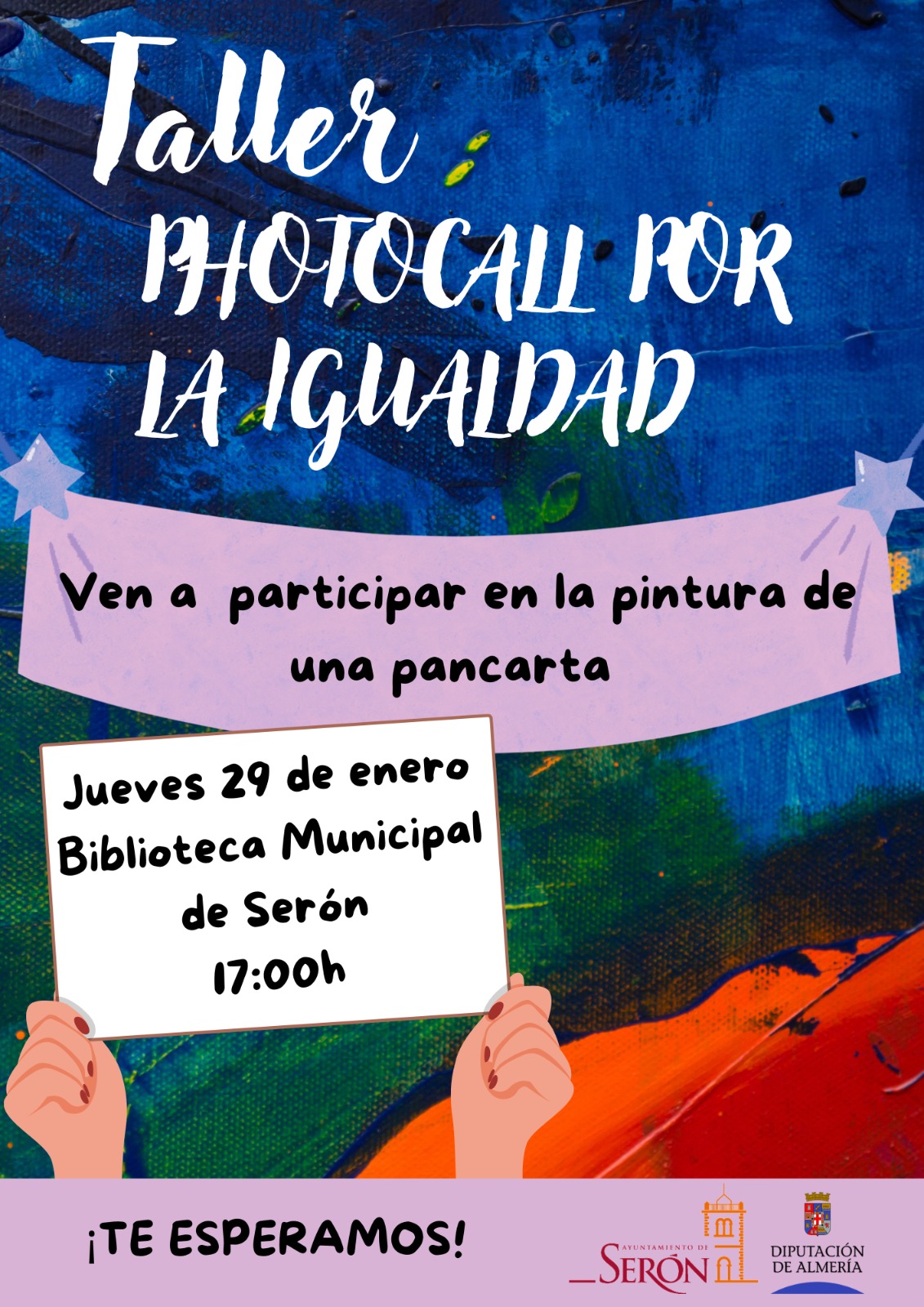 TALLER PHOTOCALL POR LA IGUALDAD