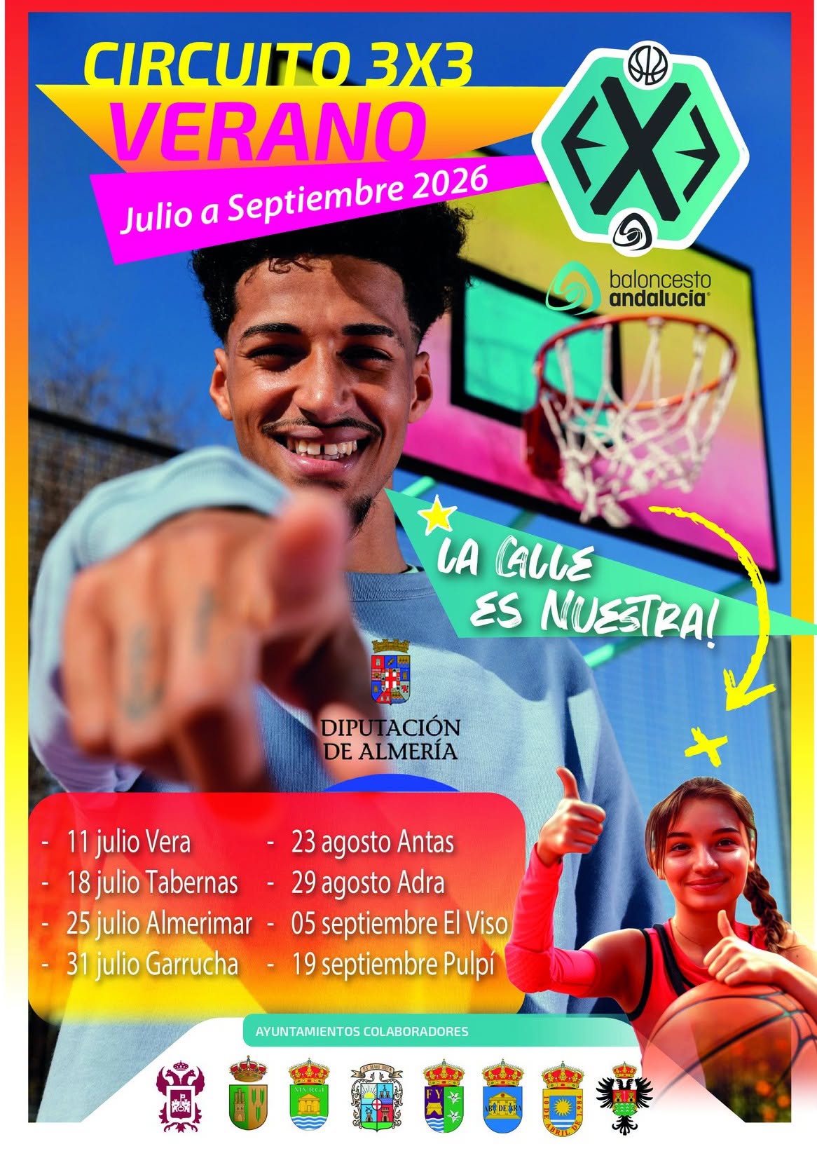 Circuito Baloncesto 3x3 Costa de Almería. El Ejido (Almerimar) 25-07-26