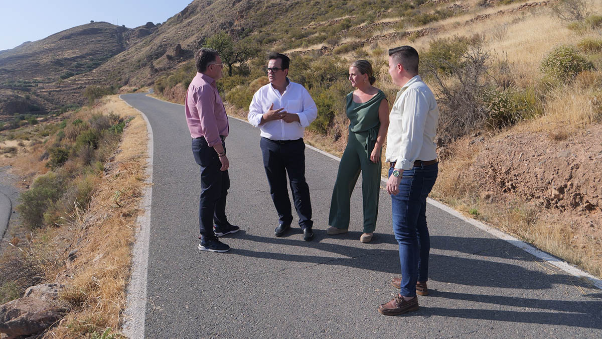 La carretera entre Berja y Peñarrodada será asfaltada con una inversión de 300.000 euros